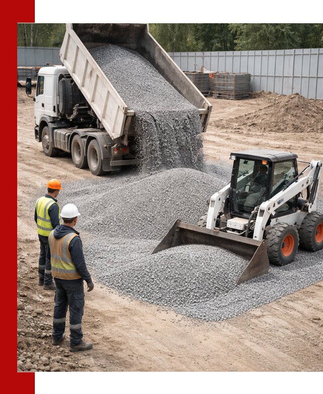 Доставка и продажа гранитного щебня фракции 0-5 в Шелехове