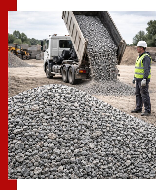 Доставка и продажа гранитного щебня фракции 5-20 в Шелехове