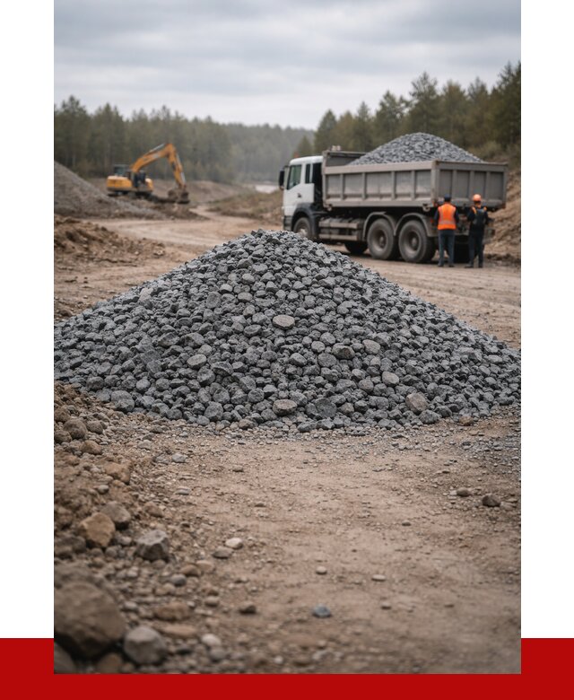 Щебень габбро диабаз фракция 40-70 в Шелехове от 2357 р-ПРОНЕРУДШлх