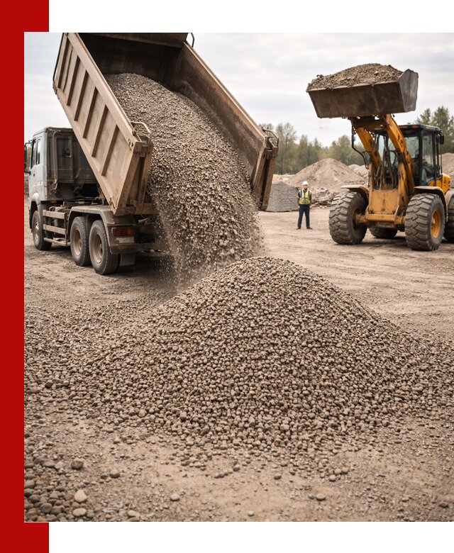 Гравийный щебень фракция 3–10 с доставкой в Шелехове