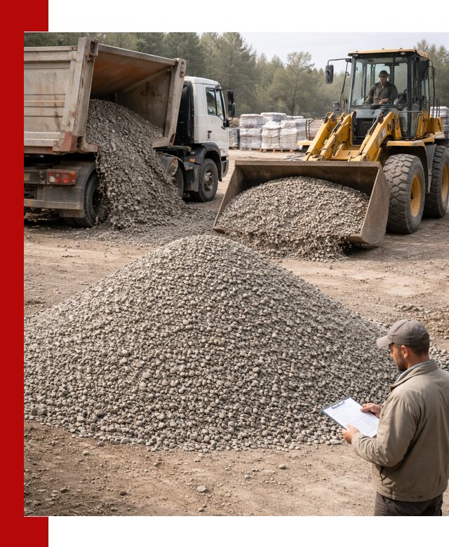 Гравийный щебень фракция 5–10 с доставкой в Шелехове