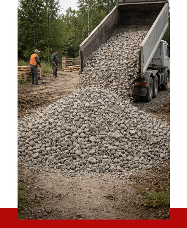 гравийный щебень фракция 70-120 в Шелехове от 2625 р. ПРОНЕРУДШлх