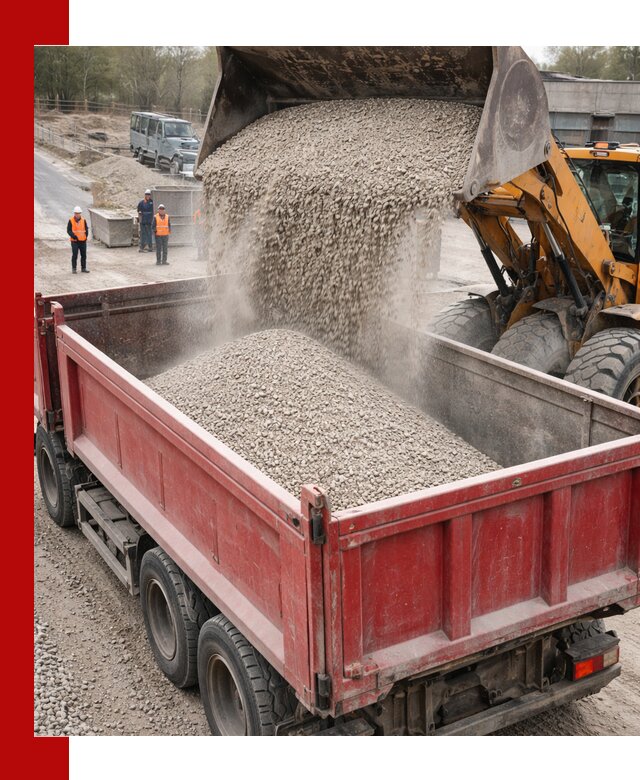 Купить известняковый щебень фракции 0-5 с доставкой в Шелехове