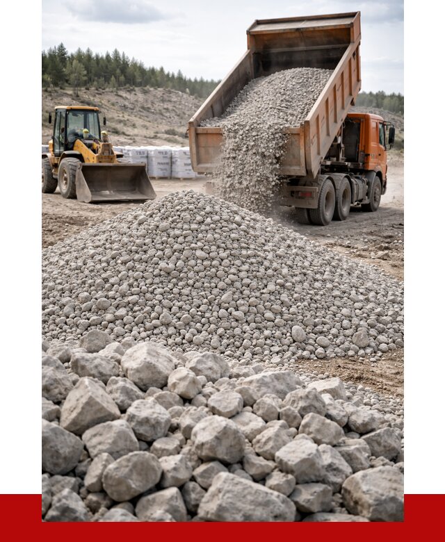 Доломитовый щебень фр. 20-40 в Шелехове от 4500 р. | ПРОНЕРУДШлх
