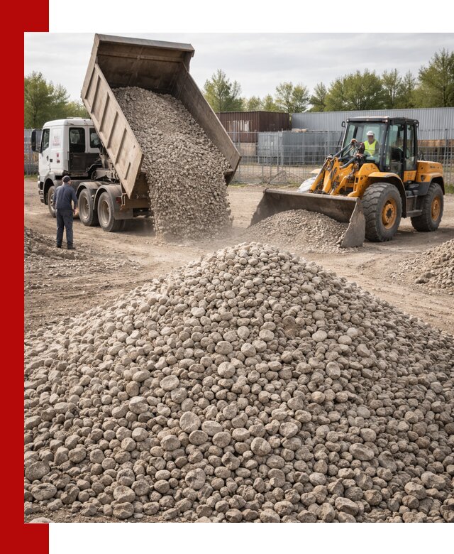 Доломитовый щебень фракции 20–41 с доставкой в Шелехове