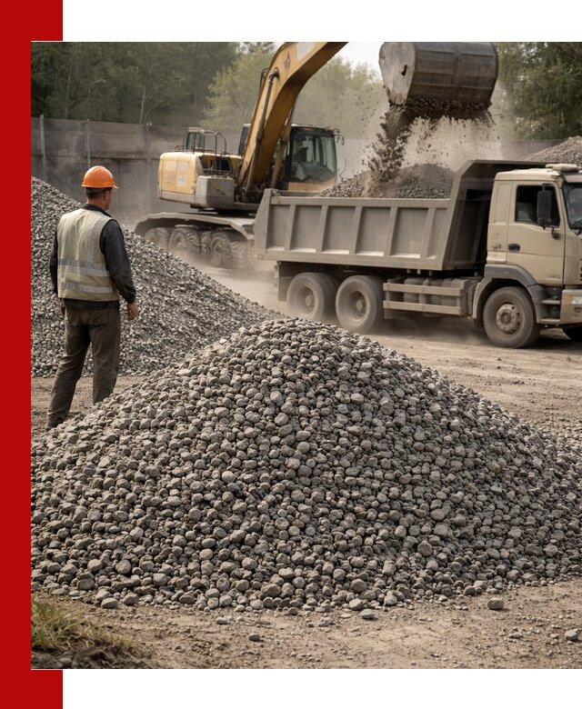 Шлаковый щебень фракция 5-20 с доставкой в Шелехове
