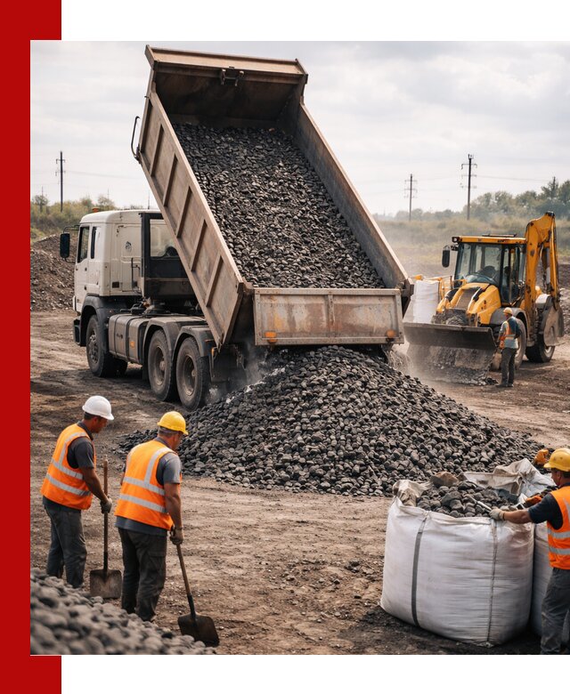 Шлаковый щебень фракция 40-70 с доставкой в Шелехове