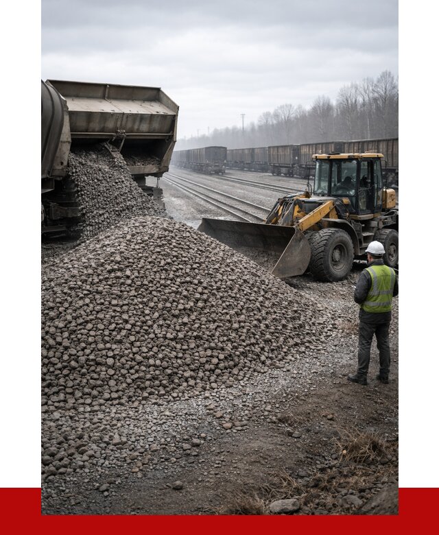 Купить железнодорожный щебень в Шелехове от 3000 р. | ПРОНЕРУДШлх