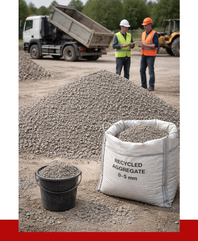 Вторичный щебень фракция 0-5 в Шелехове от 1714 р. ПРОНЕРУДШлх