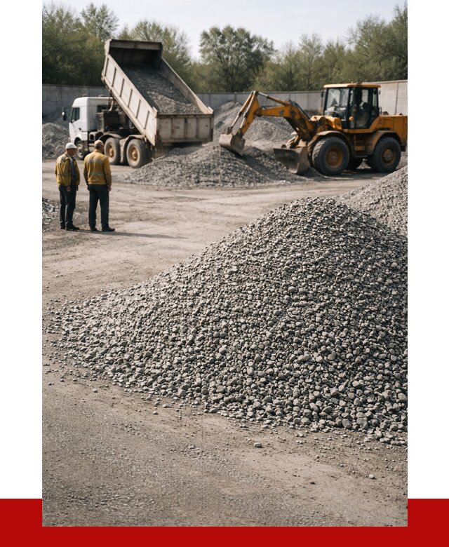 Вторичный щебень фр. 5-20 в Шелехове от 1714 р. - ПРОНЕРУДШлх