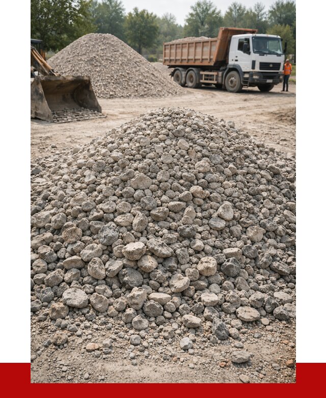 Вторичный щебень фракция 20-40 в Шелехове от 2357 р ПРОНЕРУДШлх