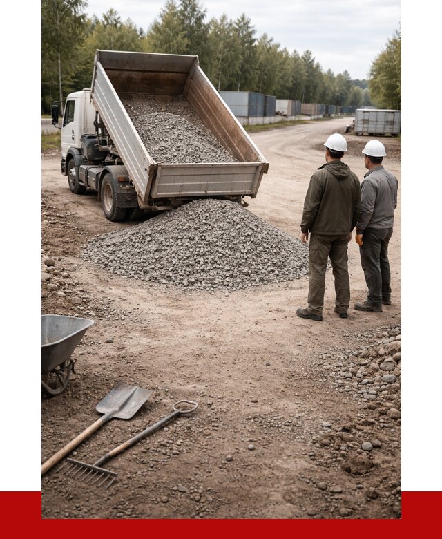 Бетонный щебень фракция 5-20 в Шелехове от 3429 р., ПРОНЕРУДШлх