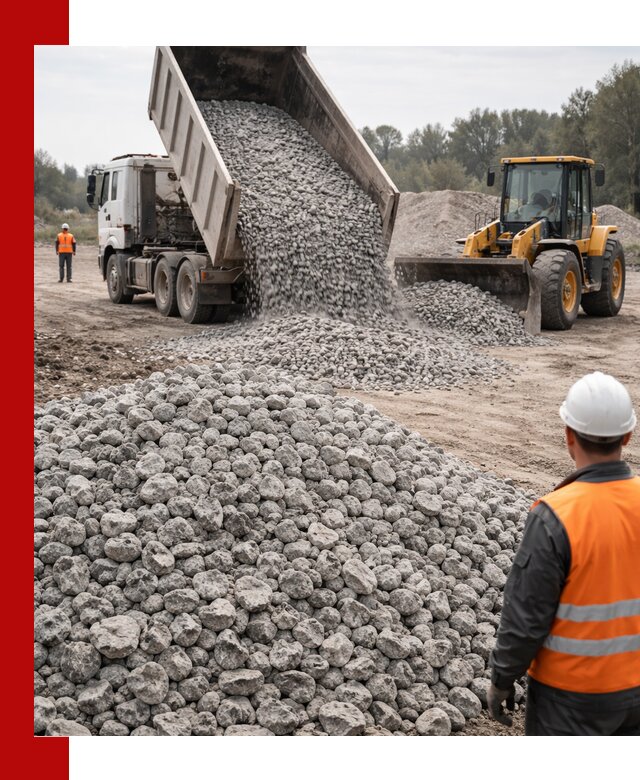 Доставка бетонного щебня фракции 20-40 в Шелехове