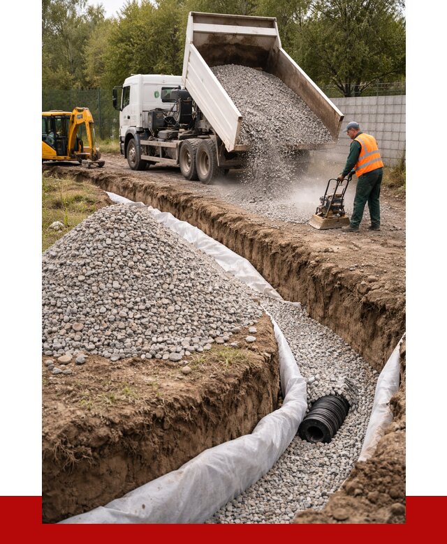Щебень для дренажа в Шелехове от 1982 р., ПРОНЕРУДШлх доставка
