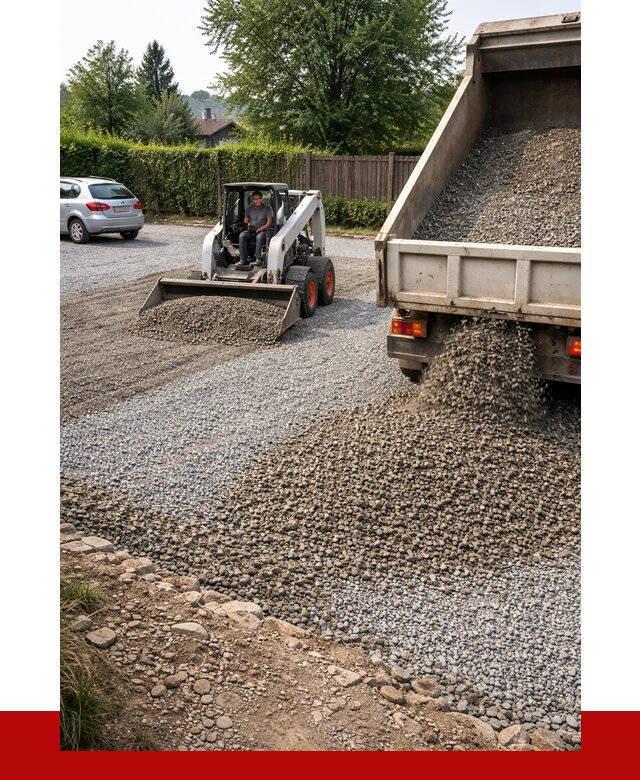 Щебень для парковки в Шелехове с доставкой от 1286 р.| ПРОНЕРУДШлх