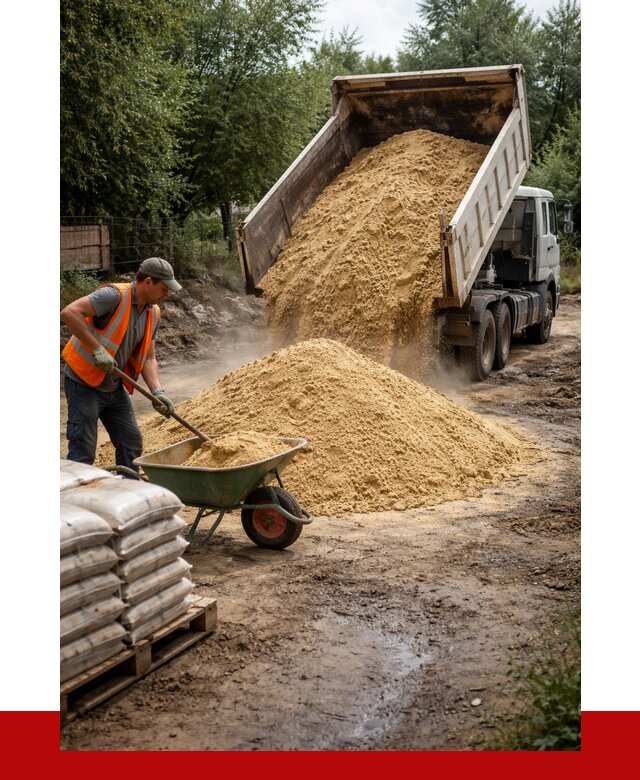 Купить песок с доставкой в Шелехове от 1929 р. | ПРОНЕРУДШлх