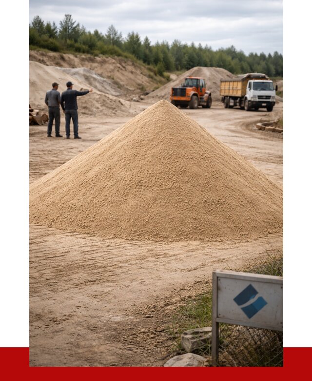 Карьерный песок навалом в Шелехове от 1929 р. | ПРОНЕРУДШлх
