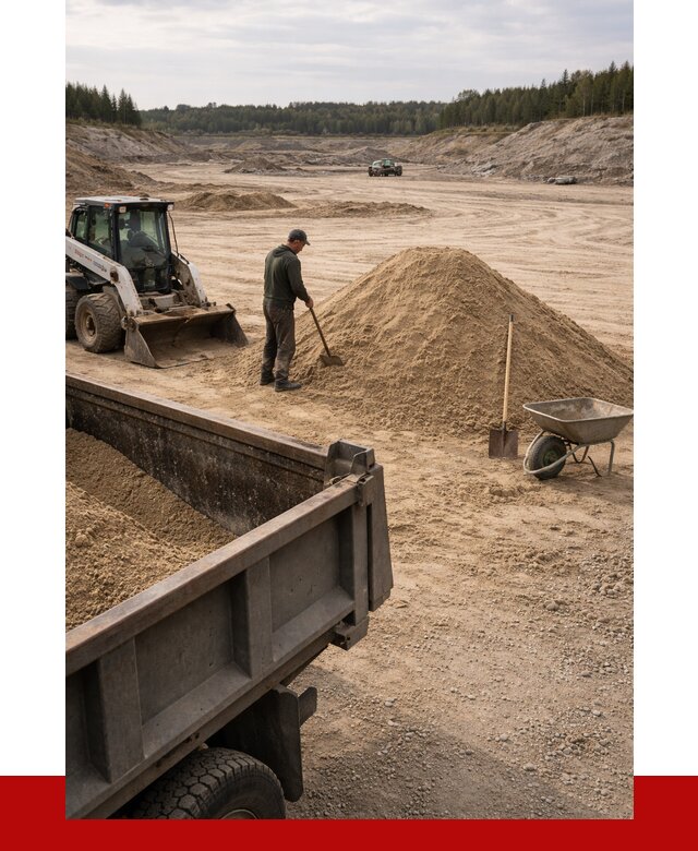 Карьерный песок среднезернистый в Шелехове, от 2357 р. ПРОНЕРУДШлх