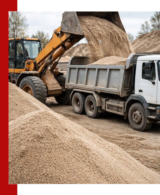 Доставка сеяного песка в Шелехове оптом и в розницу