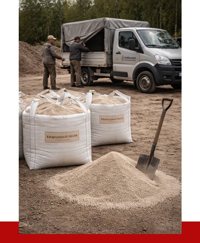 Кварцевый песок для пескоструя в Шелехове от 4822 р. | ПРОНЕРУДШлх