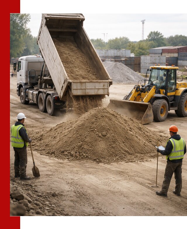 Доставка и продажа пескогрунта оптом и в розницу в Шелехове