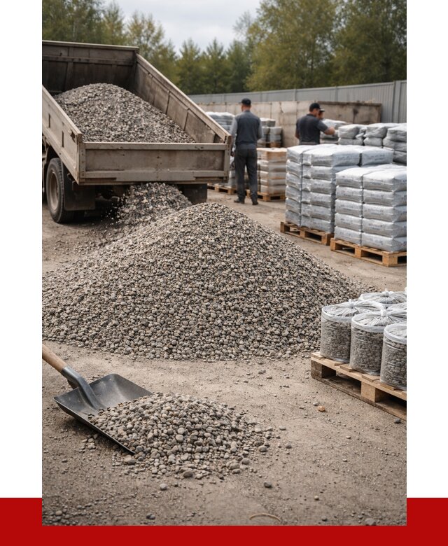 Гравий фракция 5-20 в Шелехове купить от 2464 р. ПРОНЕРУДШлх