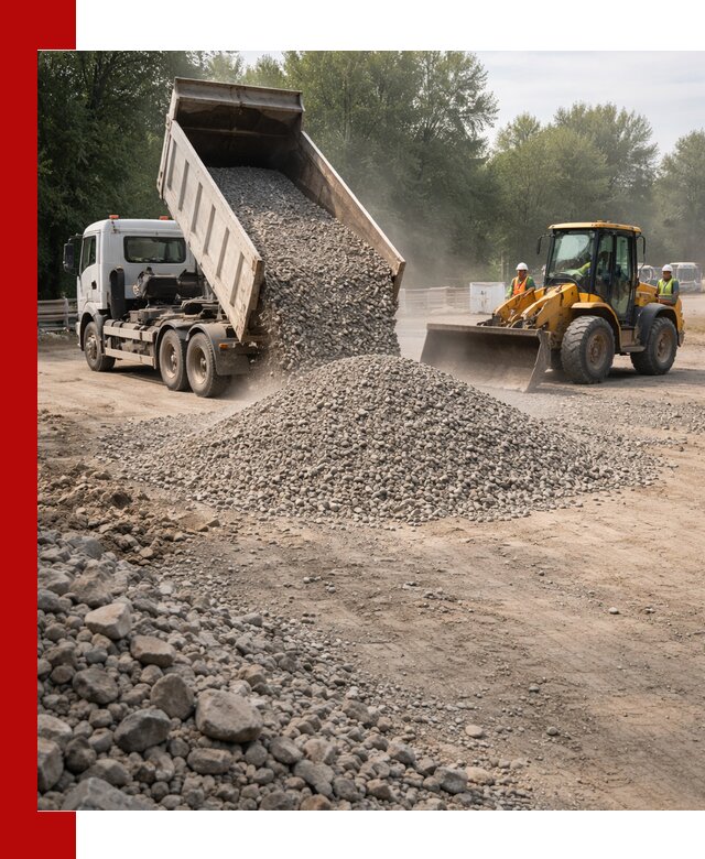 Гравий фракция 5–20 доставка в Шелехове оптом и в розницу