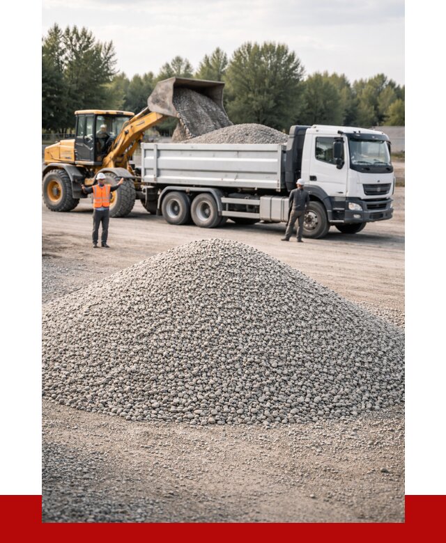 Купить мытый гравий в Шелехове от 3750 р, доставка ПРОНЕРУДШлх