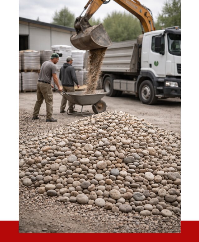 Галька декоративная в Шелехове от 3429 р. за куб | ПРОНЕРУДШлх