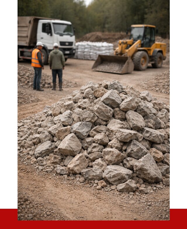Купить бутовый камень с доставкой в Шелехове от 2464 р. | ПРОНЕРУДШлх