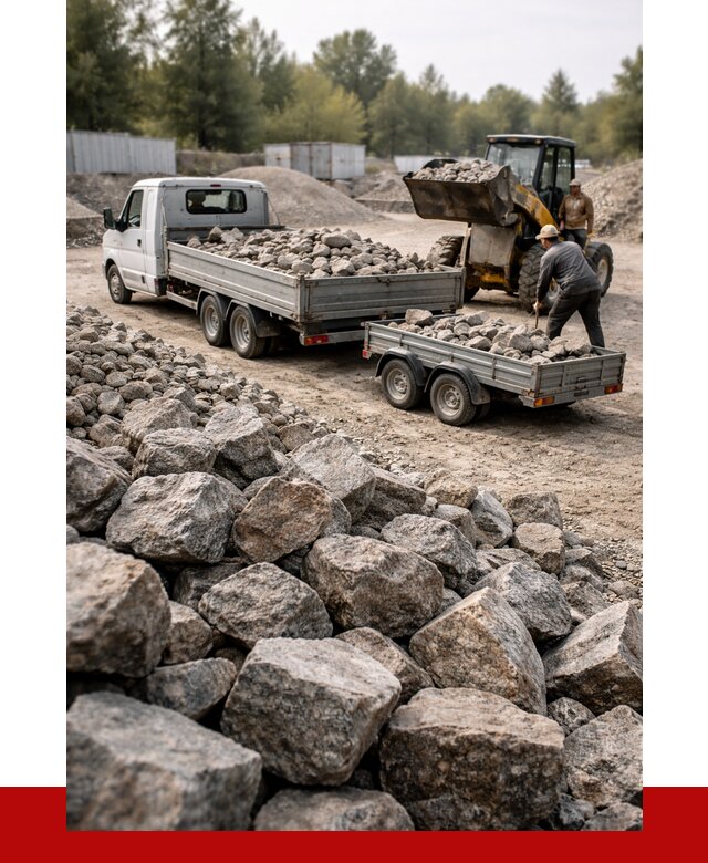 Купить бутовый камень гранитный в Шелехове от 3000 р. | ПРОНЕРУДШлх