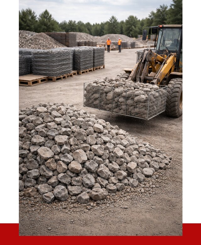 Камень для габионов фракция 70-150 в Шелехове от 4500 р. | ПРОНЕРУДШлх