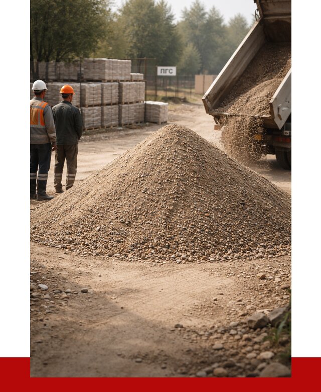 ПГС С1 с доставкой в Шелехове от 3000 р. за куб | ПРОНЕРУДШлх