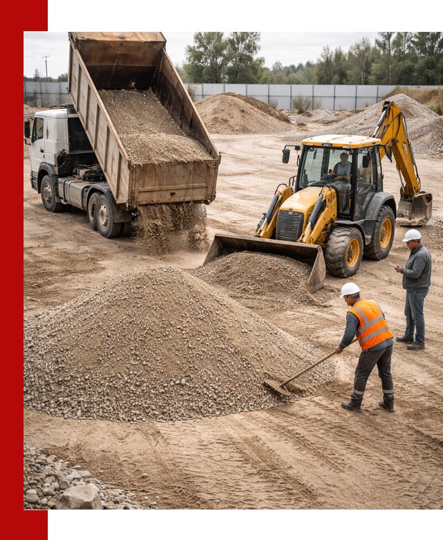 Поставка и доставка ПГС С4 в мешках и самосвалах в Шелехове