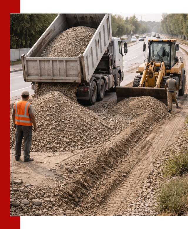Опгс для устройства дорог и подсыпки в Шелехове