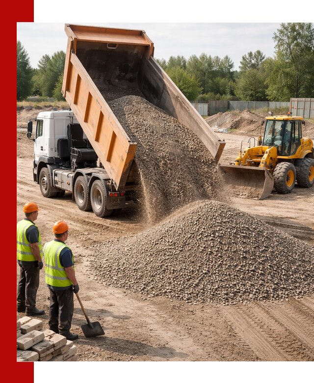 Доставка щебёночно-песчаной смеси ЩПС С7 в Шелехове