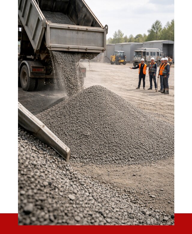 Гравийный отсев 0-5 в Шелехове от 1286 р. с доставкой | ПРОНЕРУДШлх