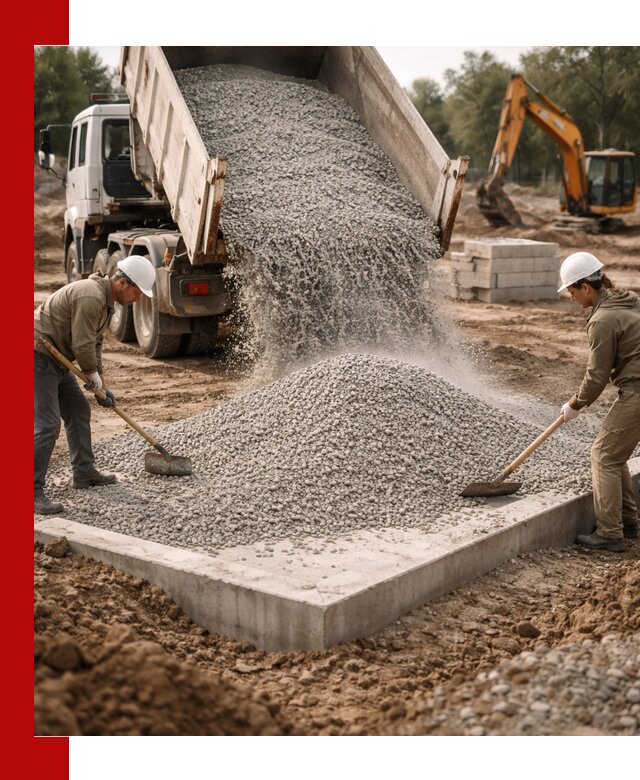 Доставка и продажа отсева для бетона в Шелехове