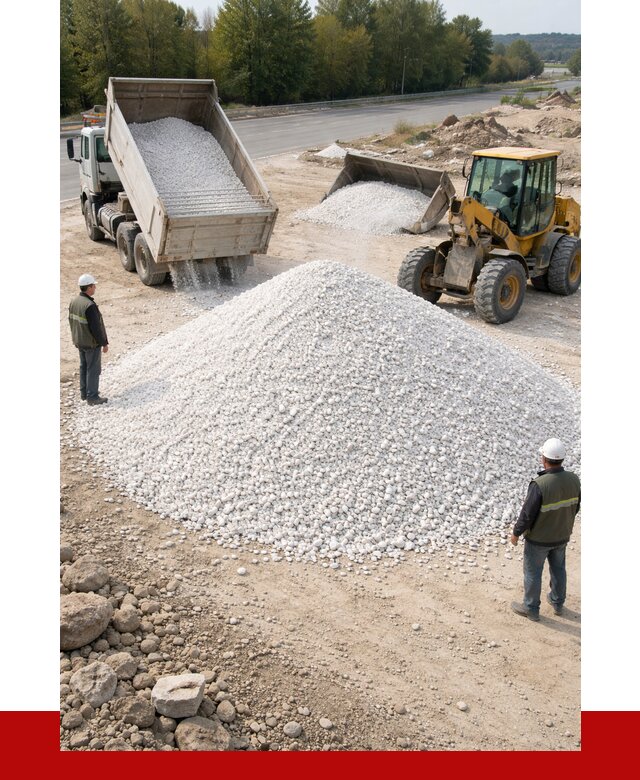 Белая мраморная крошка в Шелехове от 4500 р. с доставкой | ПРОНЕРУДШлх