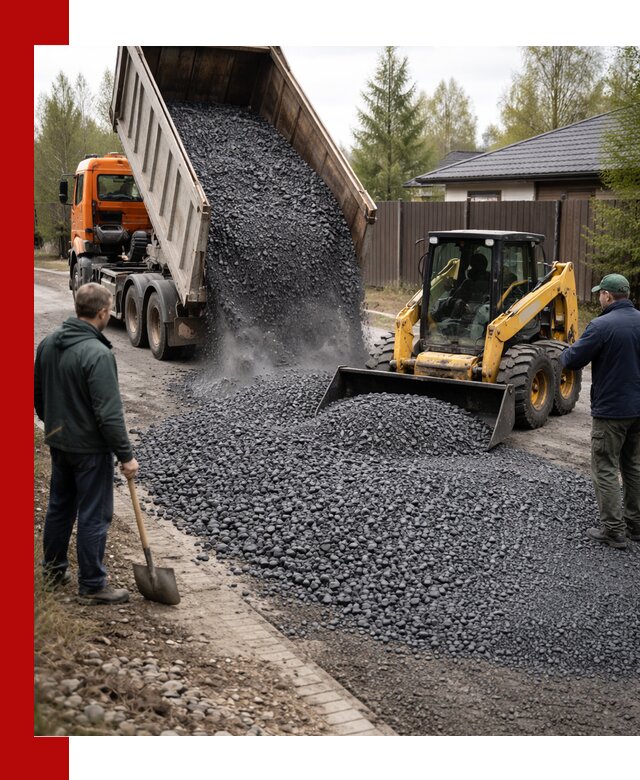 Крошка габбро с доставкой в Шелехове для строительных работ