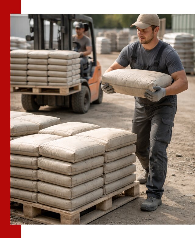 Доставка цемента в мешках оптом и в розницу в Шелехове