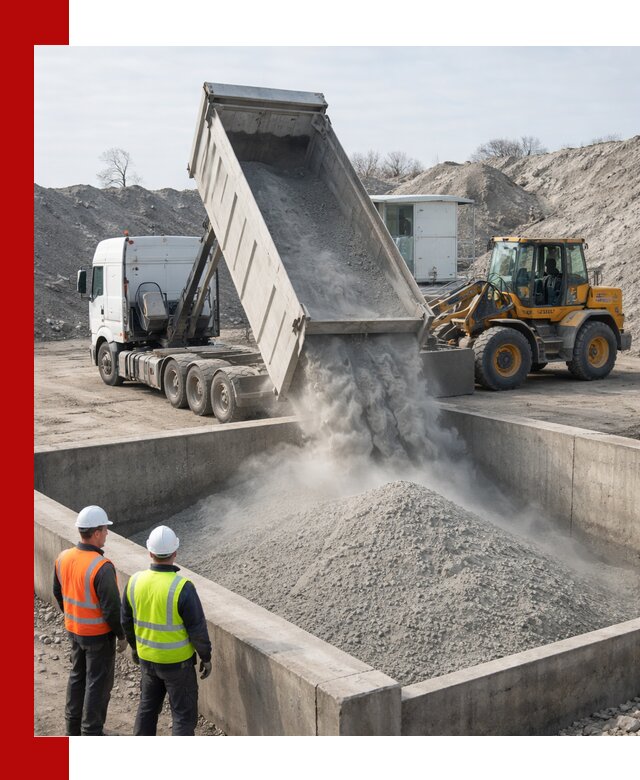 Доставка цемента навалом в Шелехове крупными партиями