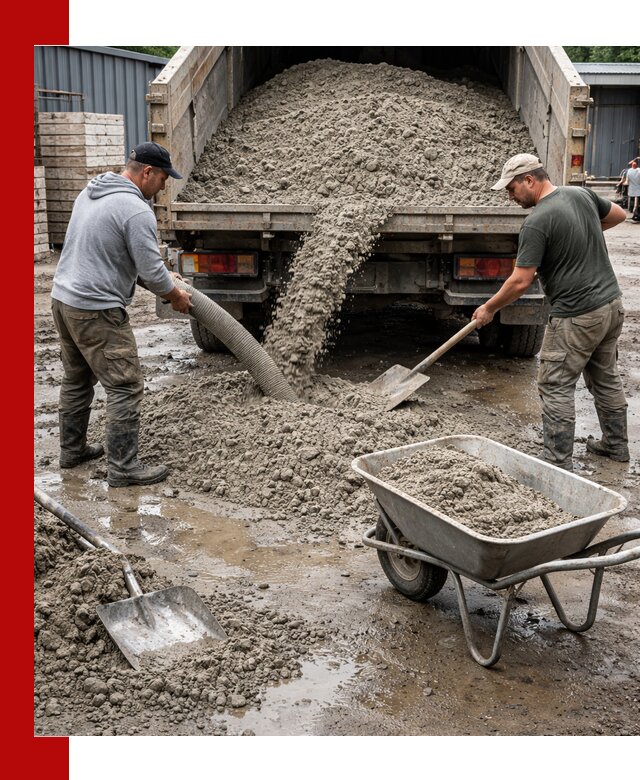 Цементно-песчаная смесь М150 доставка в Шелехове