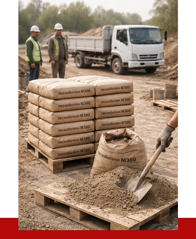Пескобетон М300 в Шелехове с доставкой от 4982 р. за куб | ПРОНЕРУДШлх