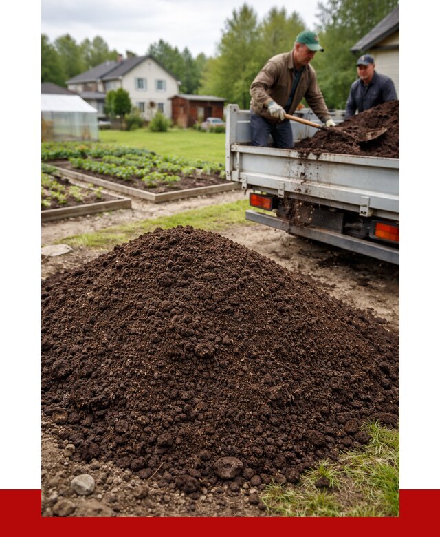 Плодородный грунт в Шелехове с доставкой от 4500 р. | ПРОНЕРУДШлх