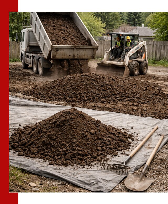 Грунт для отсыпки участка с доставкой в Шелехове