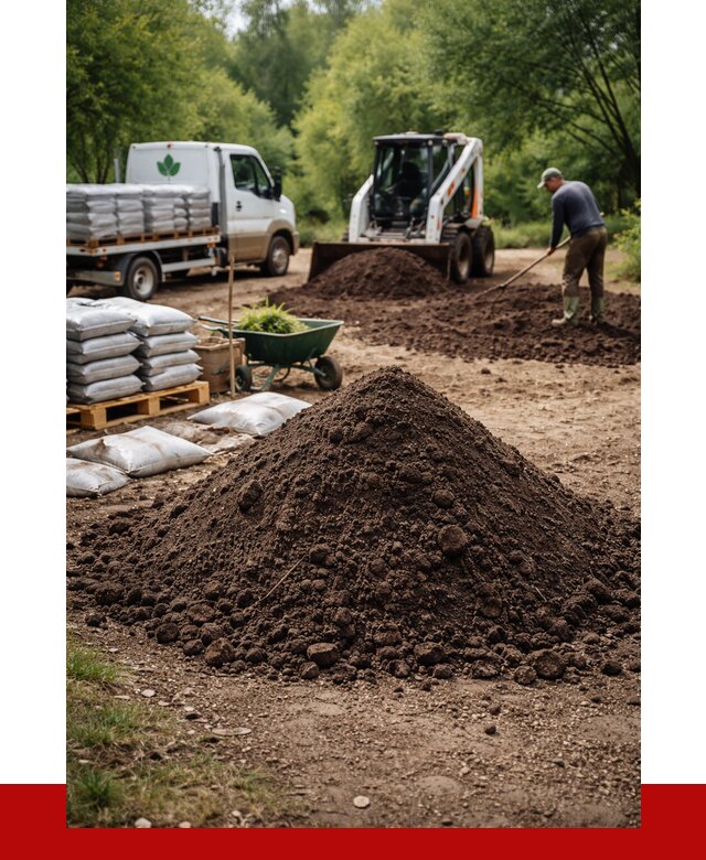 Грунт для озеленения с доставкой в Шелехове от 1929 р. | ПРОНЕРУДШлх