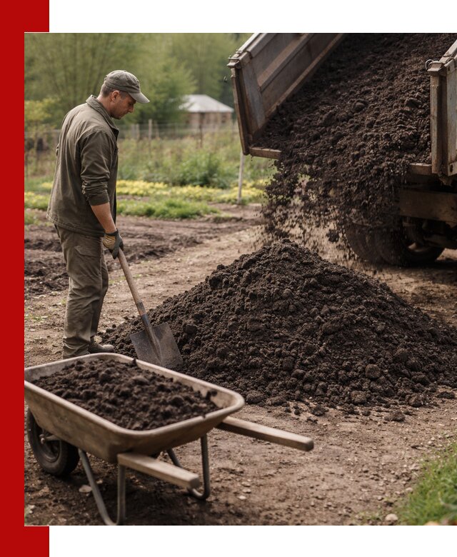 Доставка качественной земли для огорода в Шелехове