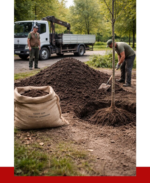 Грунт для посадки деревьев в Шелехове от 1286 р. | ПРОНЕРУДШлх