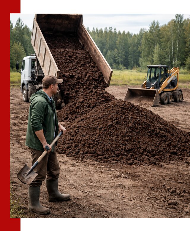 Купить верховой торф с доставкой в Шелехове для садоводства и растений